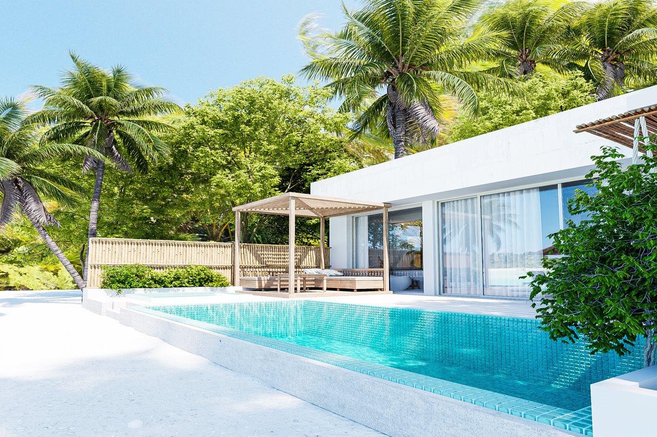 马拉希尼库达班多度假村 胡鲁马累 外观 照片 A villa in Phuket, Thailand