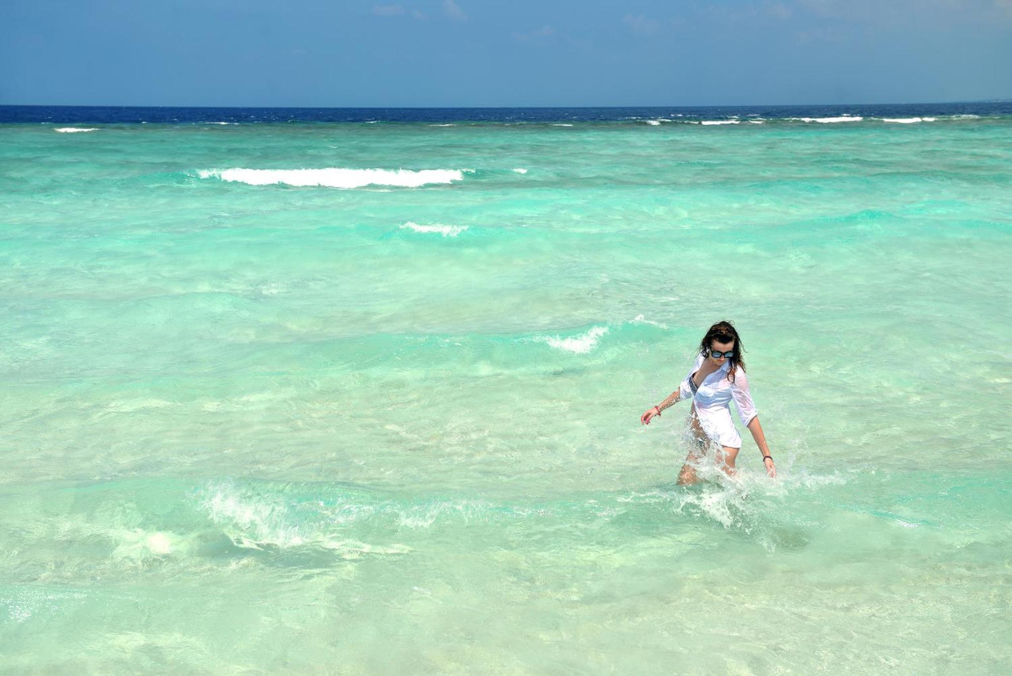 马拉希尼库达班多度假村 胡鲁马累 外观 照片 Beach at Cayo Largo del Sur